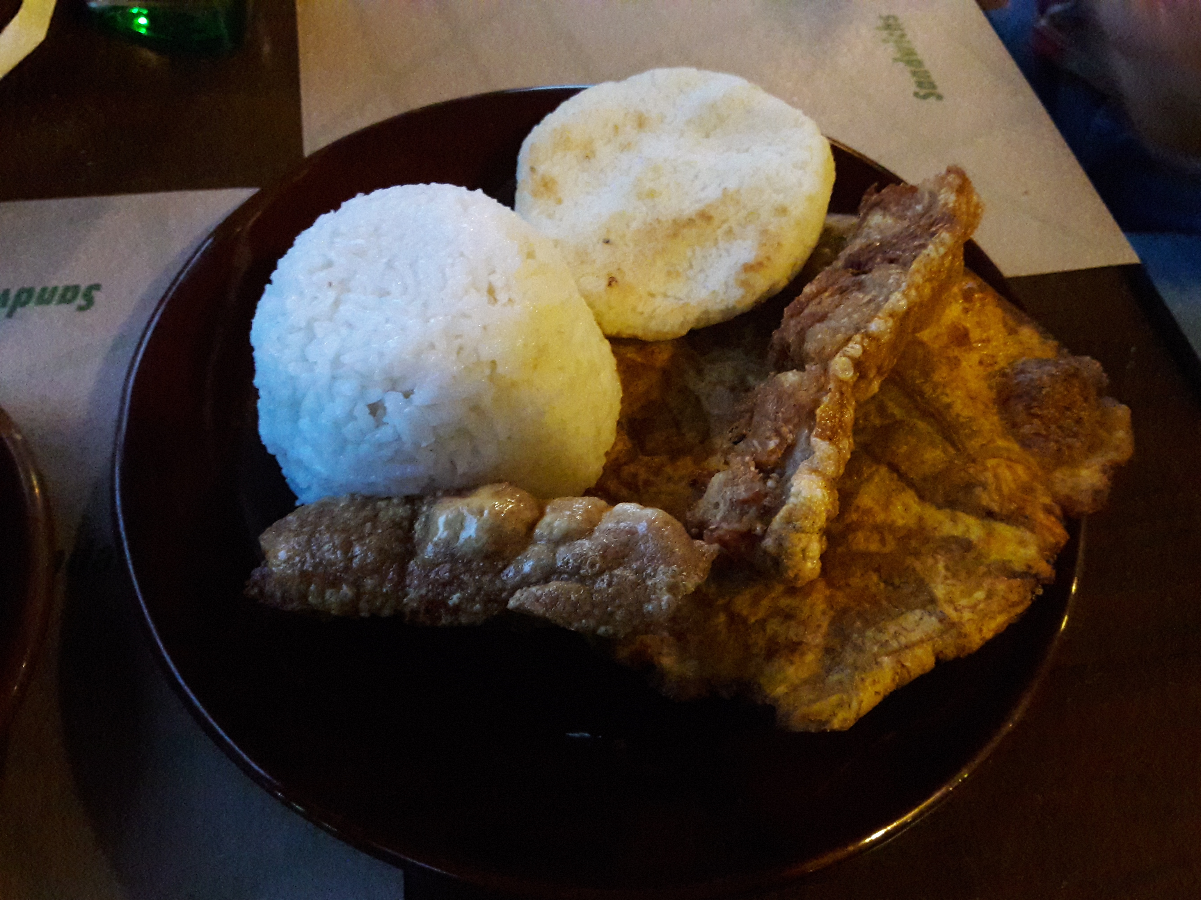Colombian plate